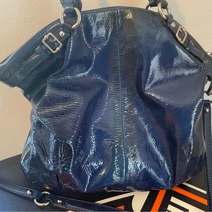 Beautiful Coach Handbag in patent leather.  Hardly used